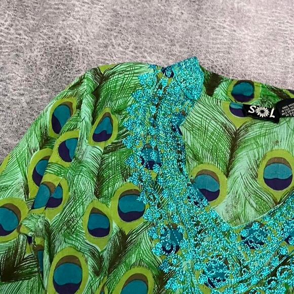 Sol boho patterned mini dress - Picture 3 of 7